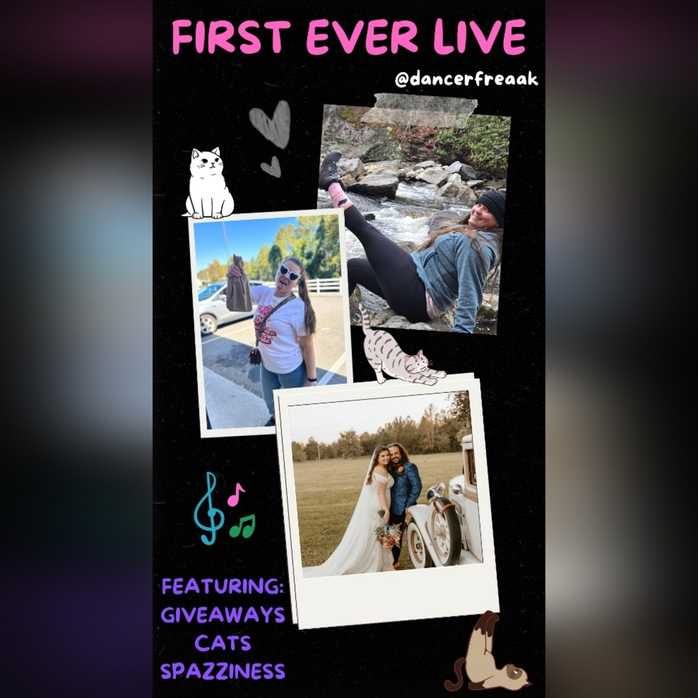 Dancerfreaak is live!! 🐈‍⬛🐈 - Picture 4 of 10